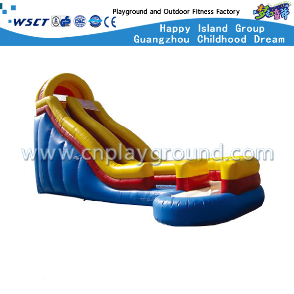 Outdoor Children Jumping Inflatable Slide with Car (HD-9401)