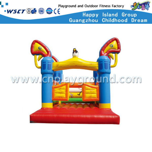 HD-9804 Amusement Park Superman Design Inflatable Castle