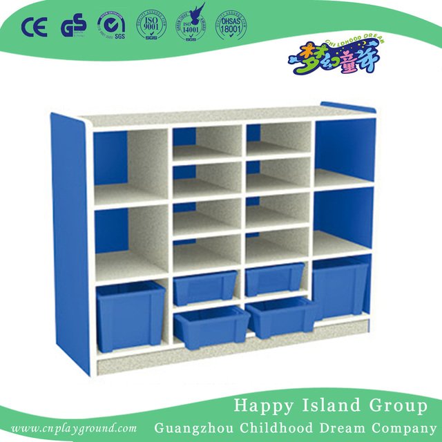 School Kids Wood Toys Storage Cabinet For Sale (HG-5511) 