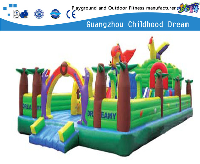 Outdoor Children Animal Inflatable Castle with Slide (M11-06102)
