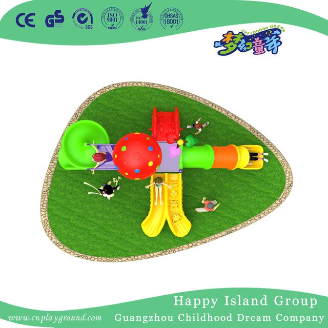  New Outdoor Red Cartoon Mushroom House Children Playground Equipment (H17-A17)