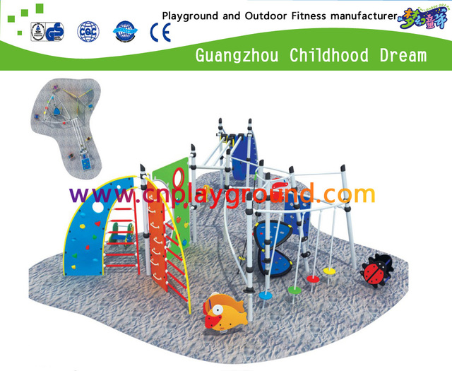 Children Outdoor jungle gym Climbing frame equipment (A-17401)
