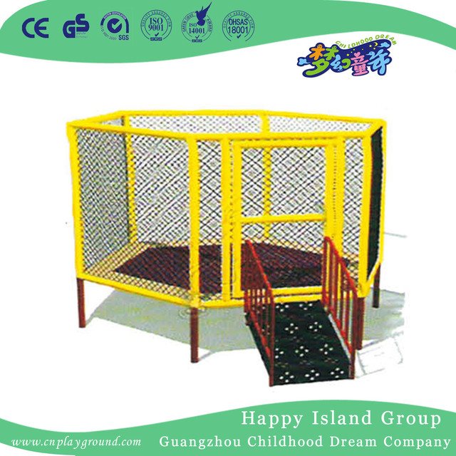  Amusement Park Square Trampoline Bed For Children Play (HF-19501)