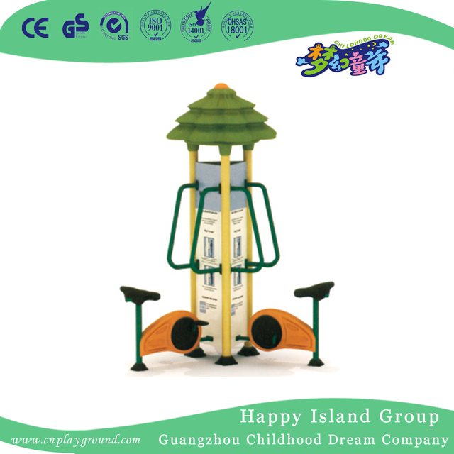  Outdoor Residential Exercise Equipment Three Station Luxurious Waist Twister (HD-13305)