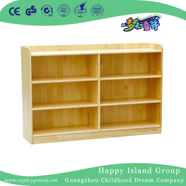 Kindergarten Double Layers Wooden Toys Cabinet (HG-4310)