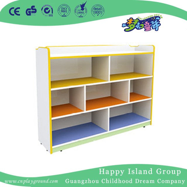 School Colorful Wooden Six Partition Shelves (HG-5402)