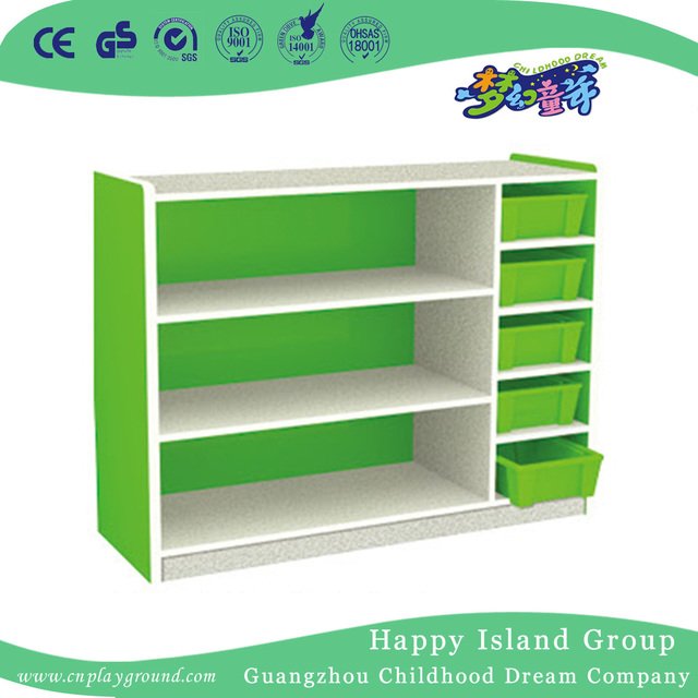 School Kids Wood Toys Storage Cabinet For Sale (HG-5511) 