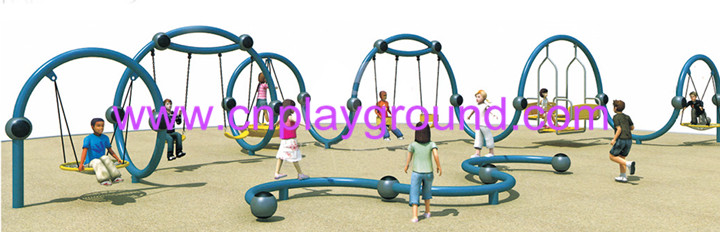 Outdoor Children Amusement Park Original Swing Playground (HHK-6401) www.cnplayground.com