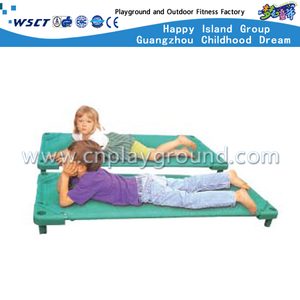 High Quality Kindergarten Furniture Children Plastic Single School Bed (M11-07810)