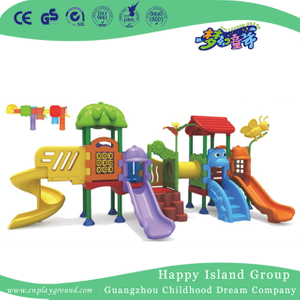 Bright Color Outdoor Children Plastic Small Slide Playground Equipment(ML-2007501)