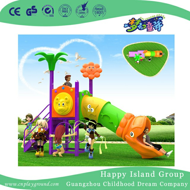 Backyard Mini Plastic Slide Children Playground (BBE-A46)