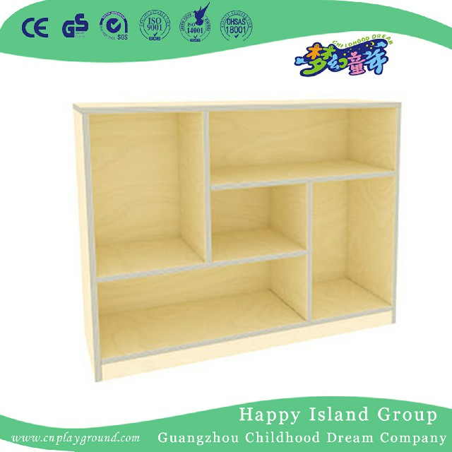 Preschool Kids Multilayer Board Wooden Cabinet For Art (HJ-4409)