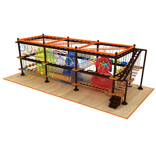 Children expansion equipment with rope nets(HLD-10102)