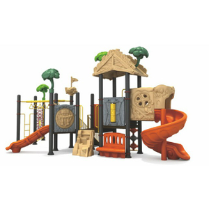 Bright Color Outdoor Toddler Tree House Playground With Climbing (ML-2002101) 