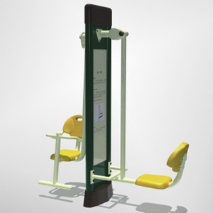 New Design Outdoor Park Fitness Equipment 2 seats pedal Training Device (HHKFY-21501)
