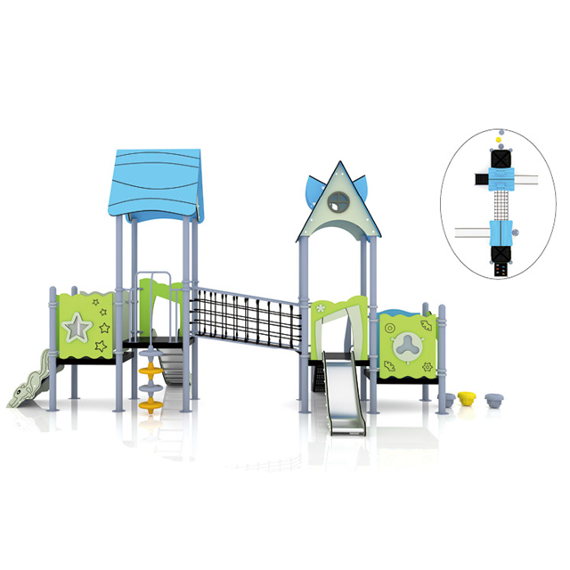 Cheap kids outdoor playground equipment for sale（HLD-03001）