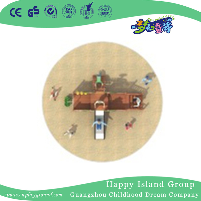 Small Crab PE Board Combination Slide Toddler Playground (1920301)