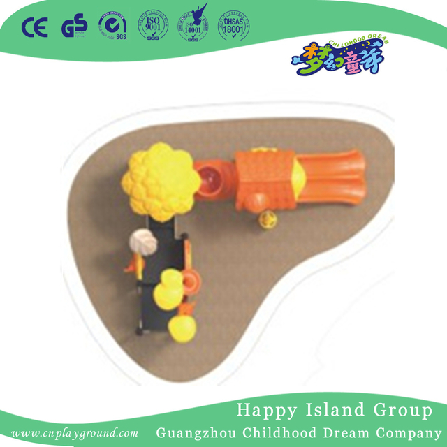 Kindergarten Simple Slide Tree House Playground Equipment (1916501)