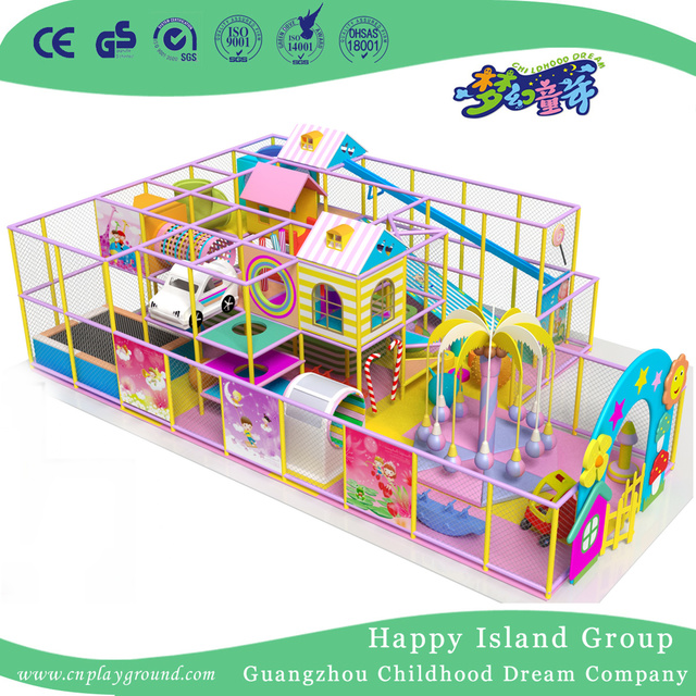 Half Open Simple Preschool Small Indoor Playground (JD-hld130906)