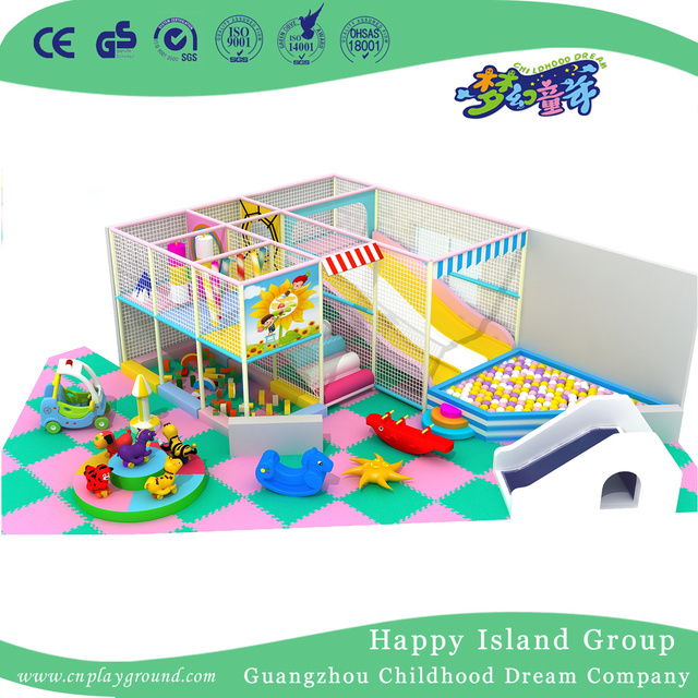 Half Open Pretty Kids Play Small Indoor Playground (JD-hld140114)