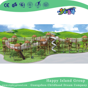 Park Outdoor Forest Large Wandering Climbing Playground Equipment (HHK-2601)