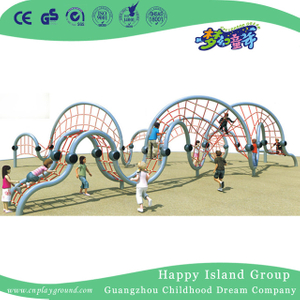 Outdoor Irregular Net Climbing Playground For Children Adventure (HHK-6101)