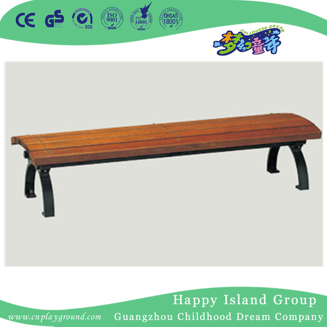 Outdoor Public Wood Leisure Bench Equipment (HHK-14505)