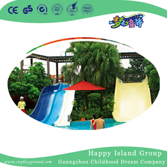 Outdoor Amusement Park Large Family Water Slide (HHK-9701)