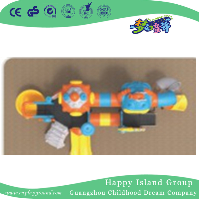 Amusement Park Magic Music Series Plastic Slide Toddler Playground (1911601)