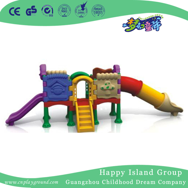  Outdoor Plastic Small Slide Playground Equipment for Sale (WZY-473-7)