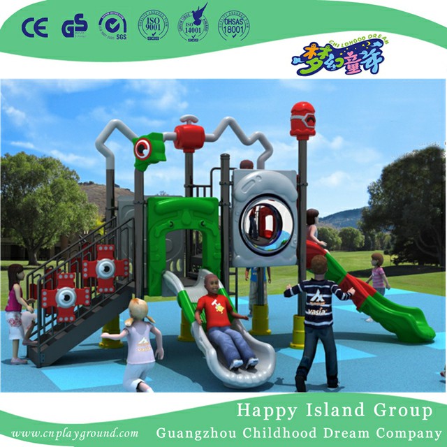Little Elves Series Children Slide Playground For Kindergarten (HJVS2-8023A)