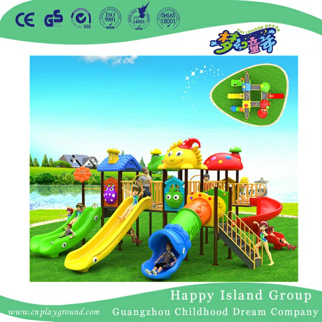 Outdoor Cartoon Children Slide Combination Playground (BBE-B57)