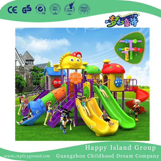 Outdoor Cartoon Children Slide Playground Equipment (BBE-A67)