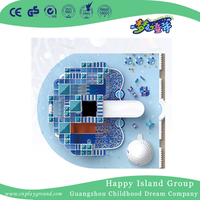 Large Toddler Half-Open Castle Indoor Playground For Sale (HHK-8201)