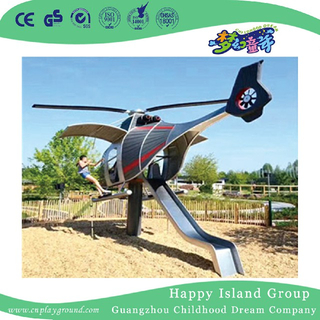 Outdoor Airplane Children Playground With Stainless Slide (HHK-1001)