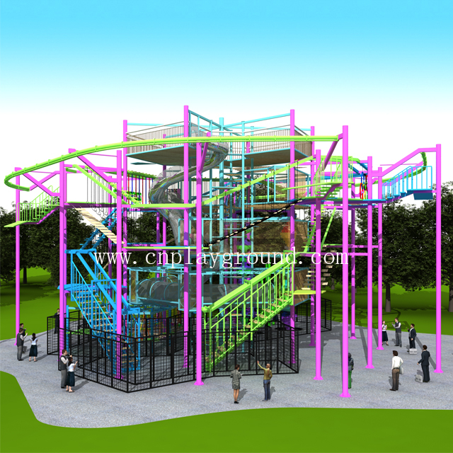 Adventure attraction for cable park and outward bound (HK-C2205003)