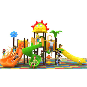 Outdoor Commercial Plastic Children Slide Playground (BBE-N34)
