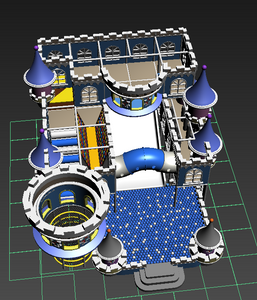 Castle Themed Indoor Playground - Fun for Kids in Malls & Kindergartens(HHK-2016)