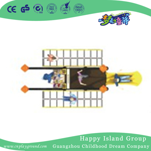 Backyard Small PE Board Combination Slide Toddler Climbing Playground (1920501)