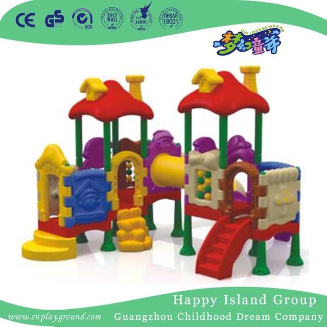 Indoor Children Plastic Small Slide Playground (WZY-473-17)