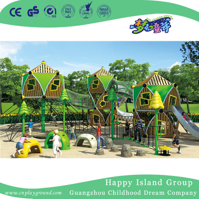 Park Outdoor Forest Large Wandering Climbing Playground Equipment (HHK-2601)