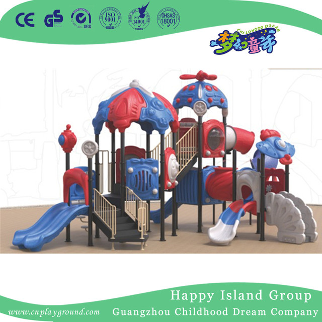 Outdoor Large Toddler Slide Playground With Climbing (1912502)