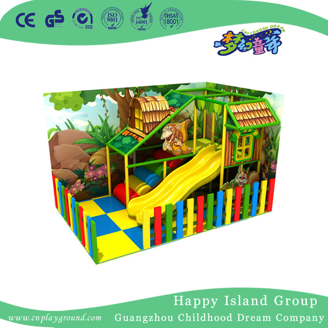 Half Open Cartoon Bear Small Indoor Playground Equipment (TQ-180804)