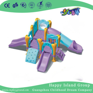 Indoor Kids Play Purple Small Slide Play Equipment (WZY-420)