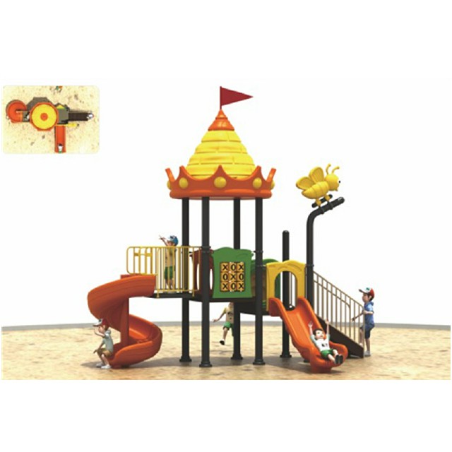 Outdoor Bright Color Children Play Castle Playground For Sale (ML-2006201)