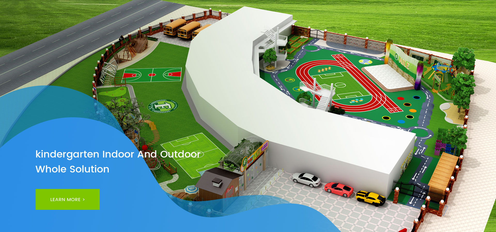 kindergarten indoor and outdoor whole solution