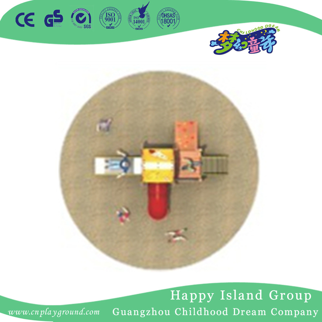 Kindergarten Small PE Board Combination Slide Toddler Playground (1920401)