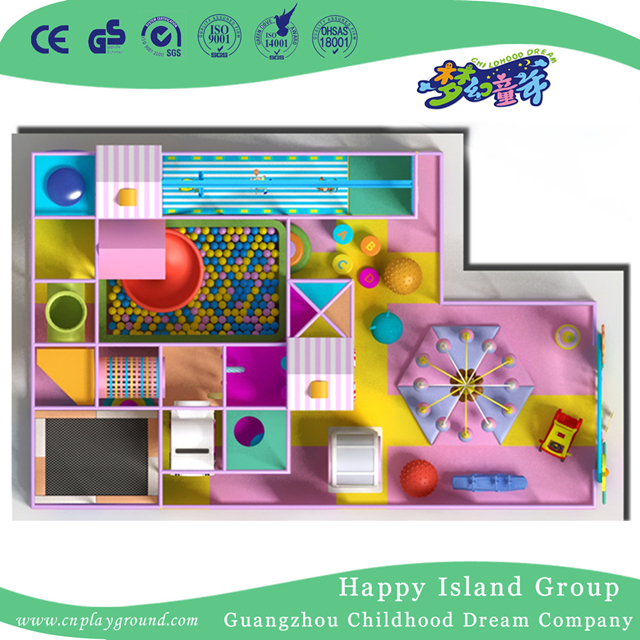 Half Open School Interesting Small Indoor Play Equipment (JD-mhtn120423) 