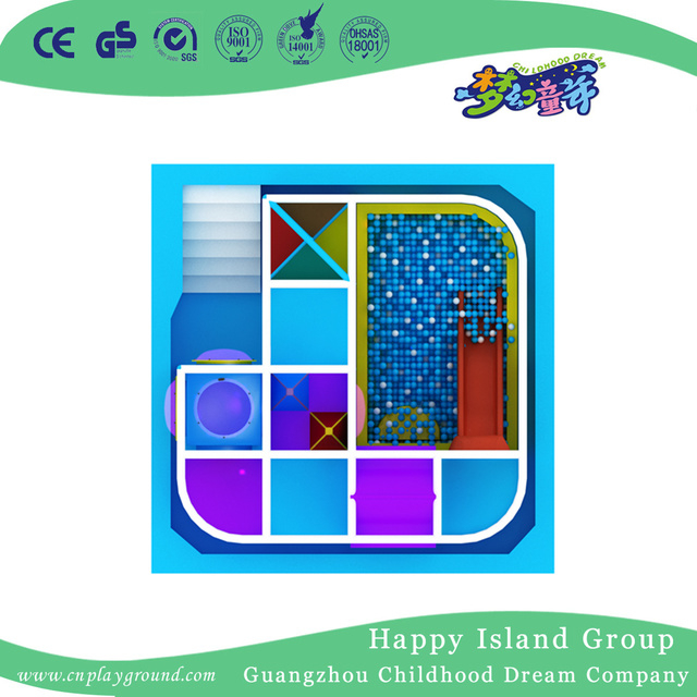 Family Cartoon Ocean Mini Indoor Play Equipment (TQ-180711)