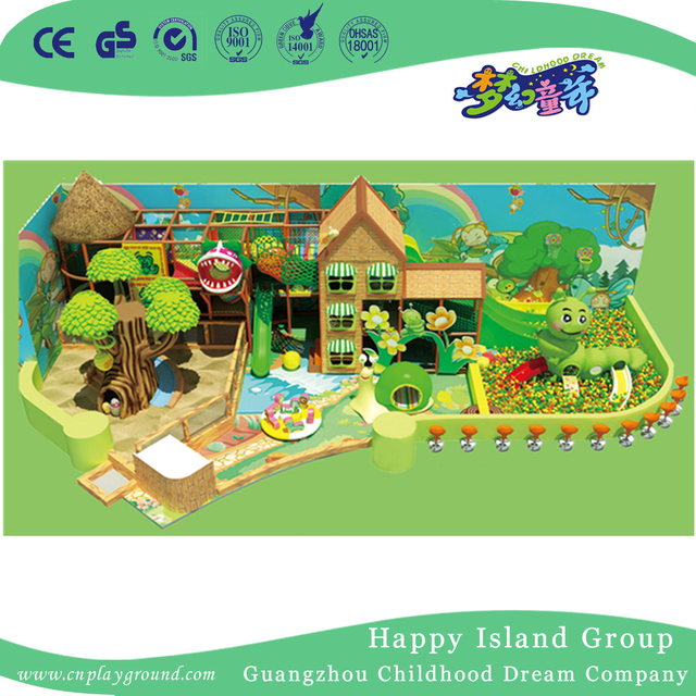 Kindergarten Large Animal Forest Indoor Playground Equipment (HHK-9101)